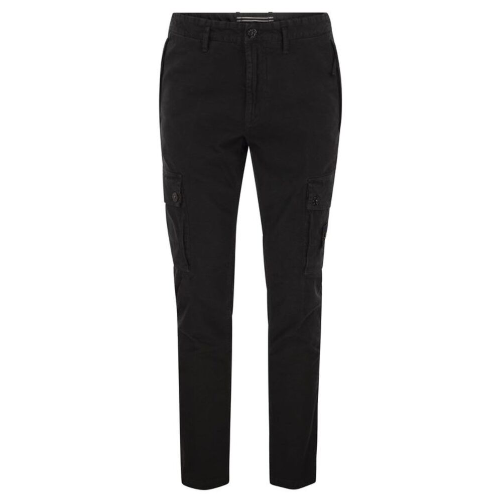 Stone Island Men Slim-Fit Cargo Trousers